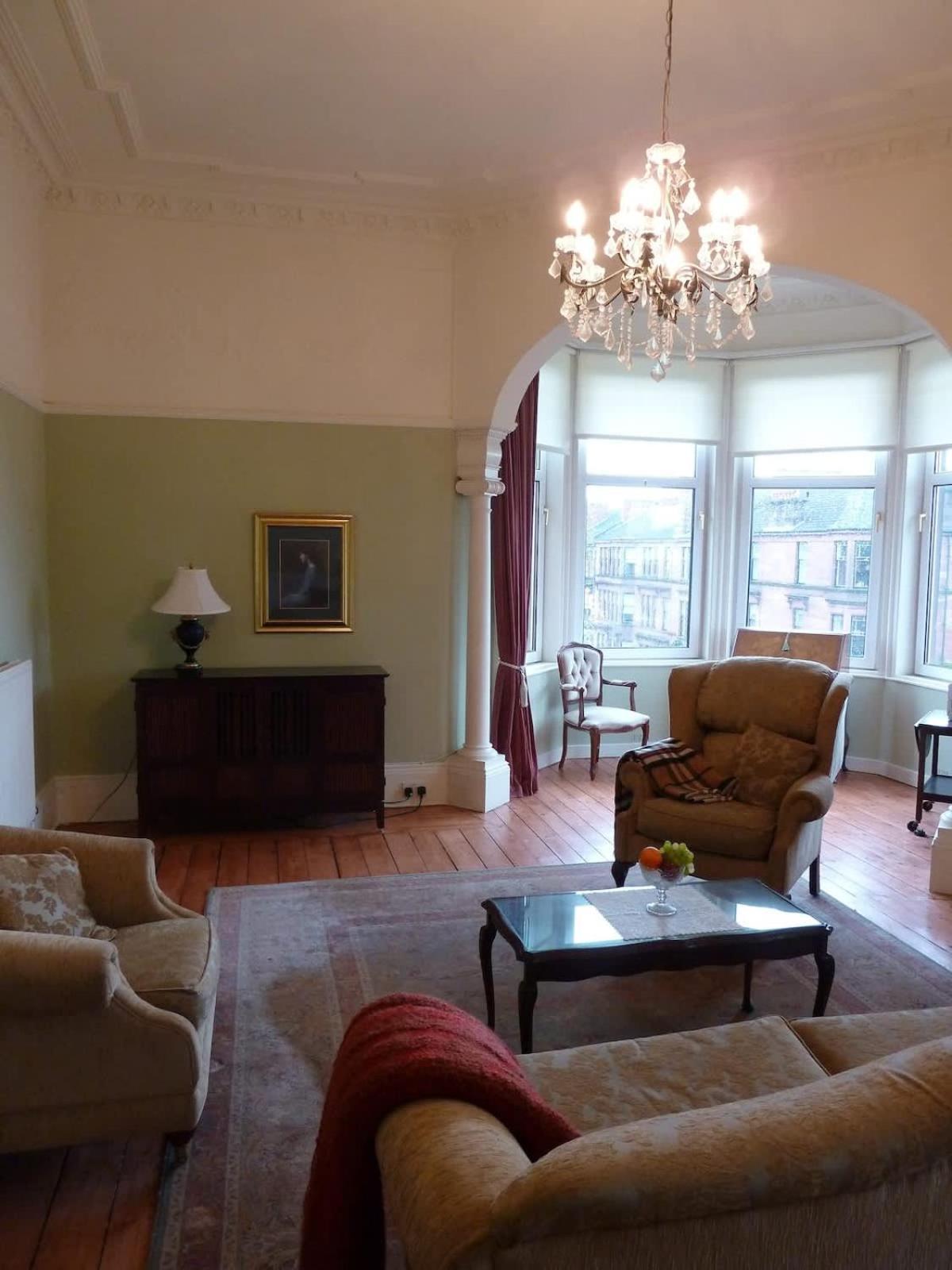 Elegant Victorian In Glasgow's West End Apartment Glasgow